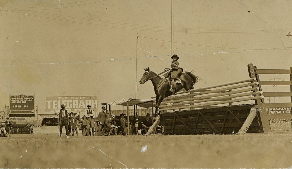 Female Showjumper, c.1920