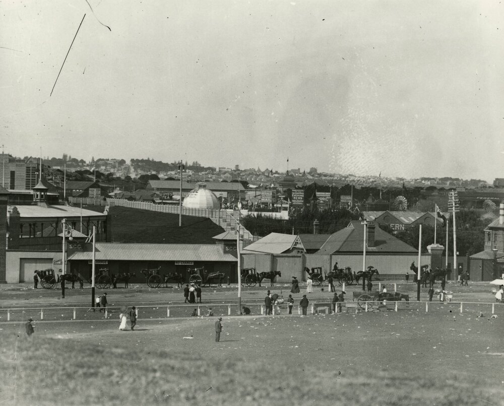 Exterior View of Moore Park, 1906