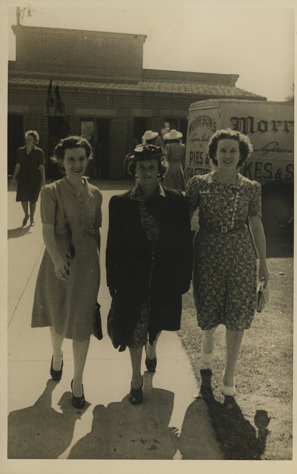 Showgoers at the Main Entrance Gates, c.1940