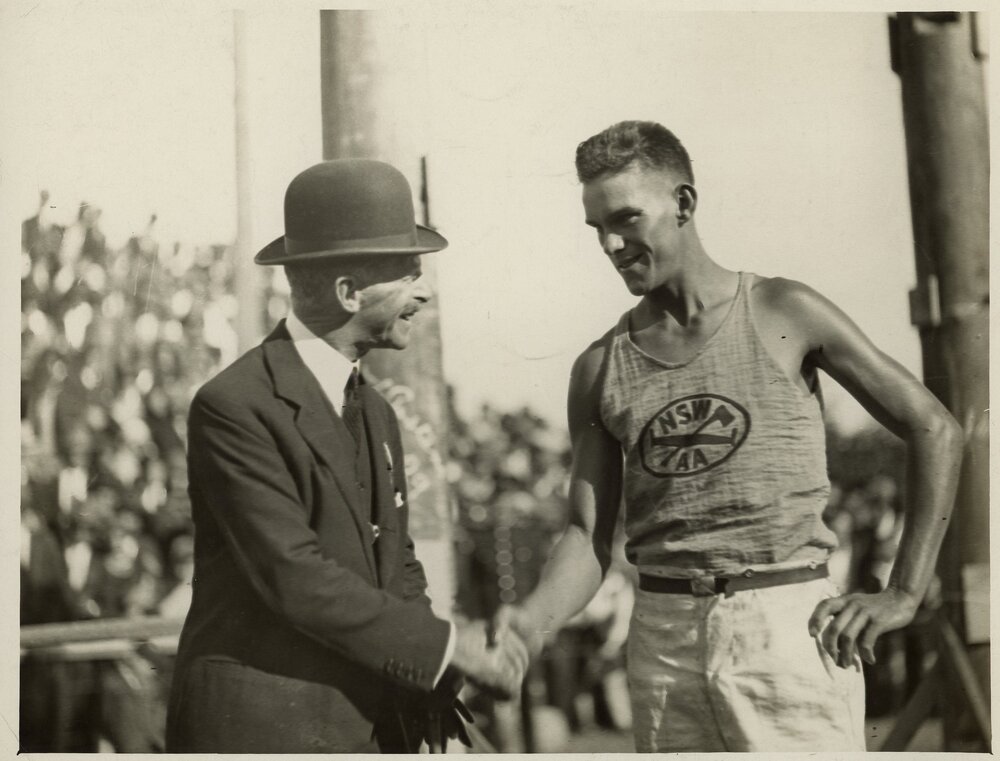 Woodchop Prize Presentation, c.1930