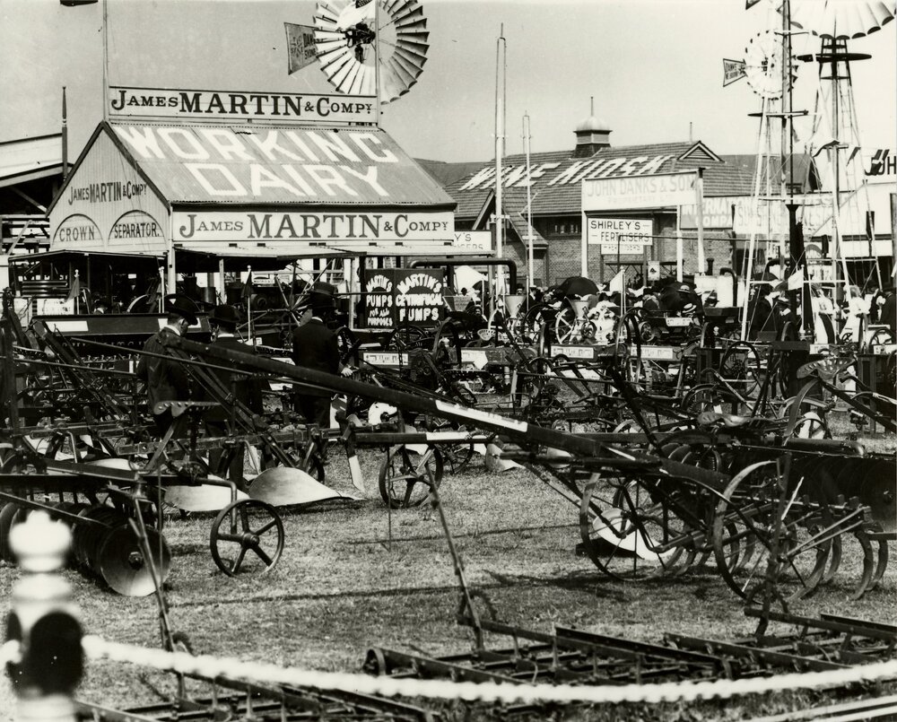 Machinery Display at the Show