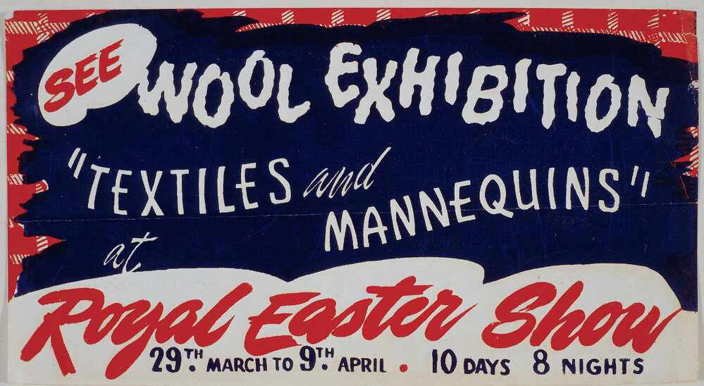 'See: Wool Exhibition' Show Poster, 1947