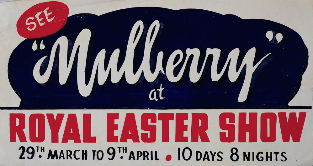 'See: Mulberry' Show Poster, 1947