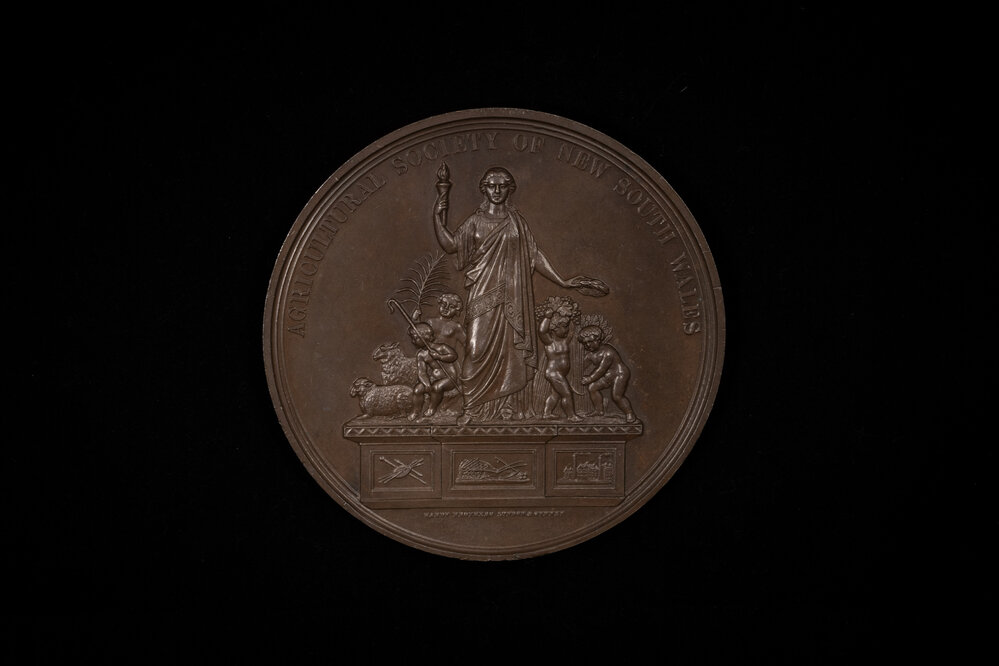 Medallion Awarded to Dargent for Wine, 1878