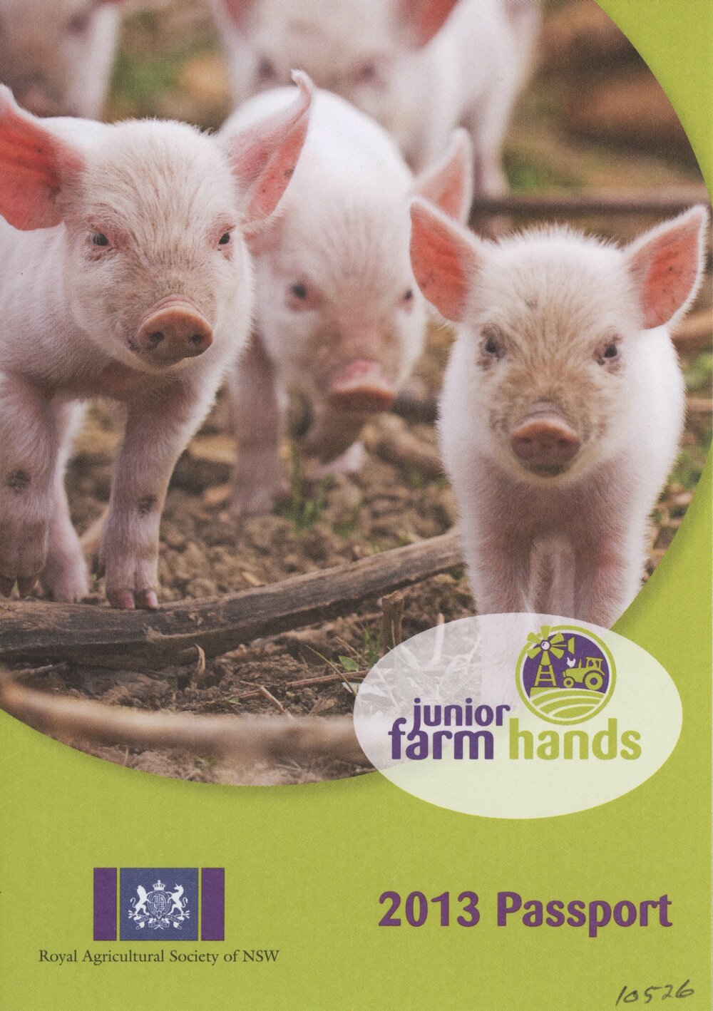 Junior Farm Hand Passport Royal Easter Show 2013