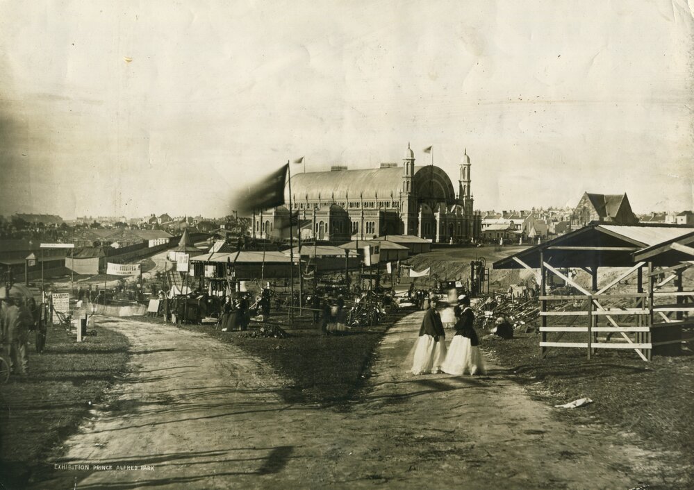 Intercolonial Exhibition Prince Alfred Park, 1870