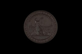 Related to: Medallion Awarded to MJE Smith for Needlework, 1879