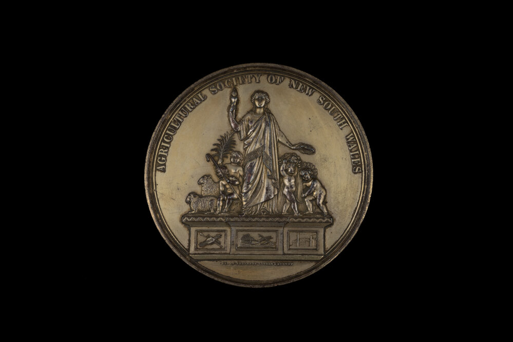 Medallion Awarded to Lewis Moss for Musical Instruments, 1872
