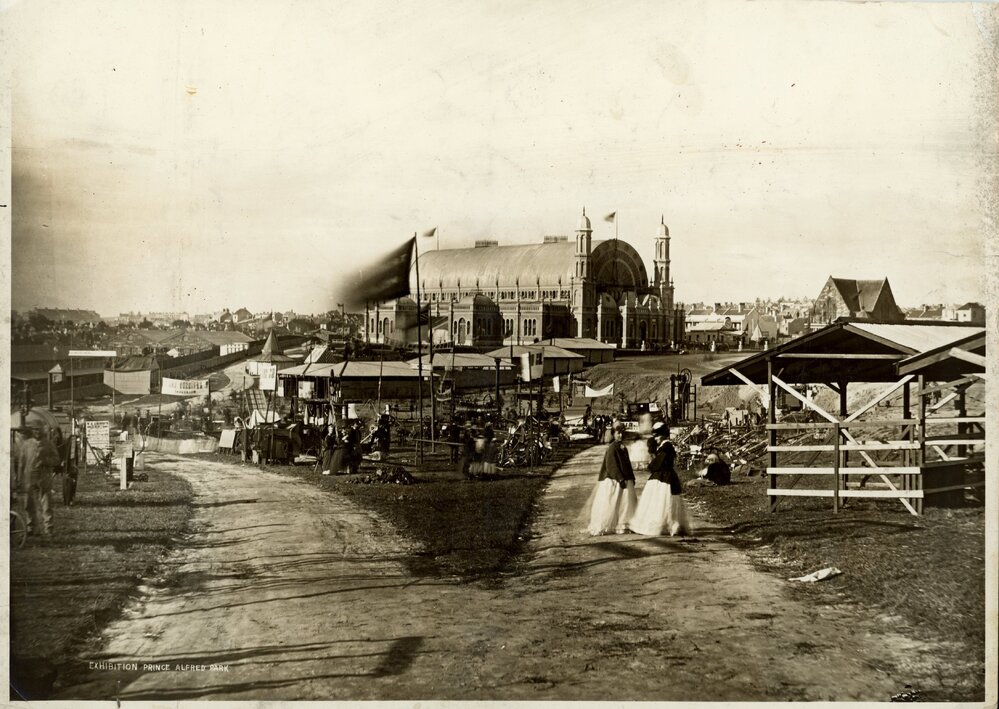 Intercolonial Exhibition Prince Alfred Park, 1870