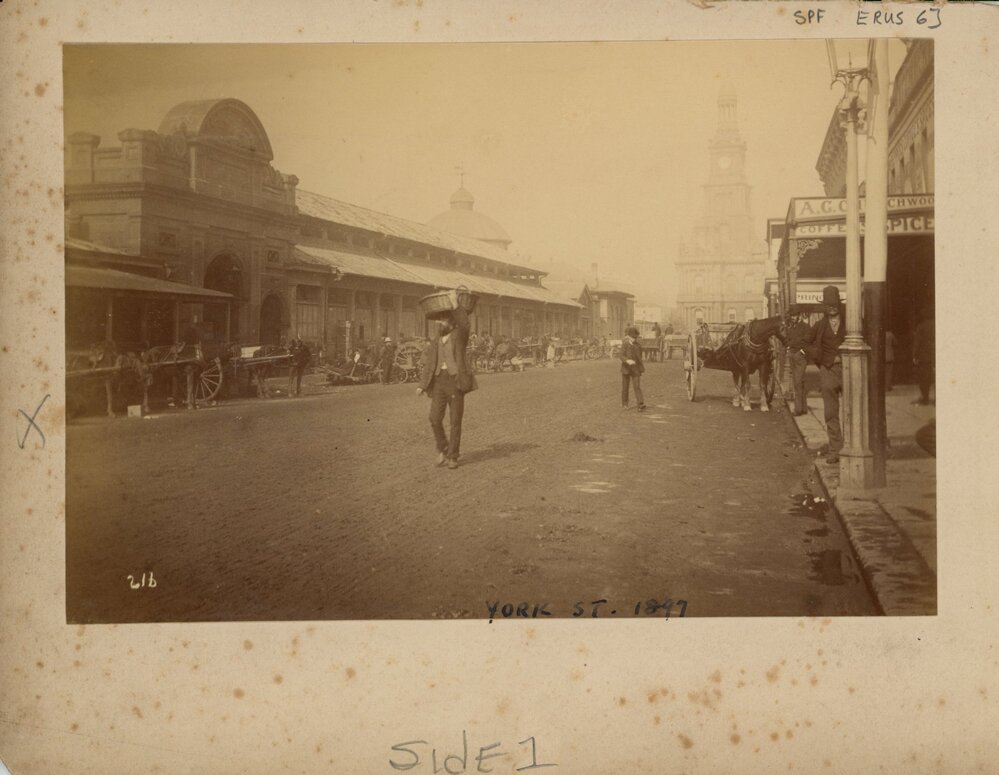York Street in Sydney, 1897