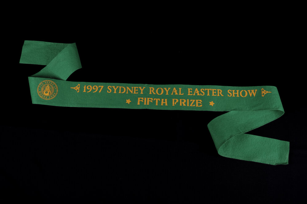 Fifth Prize Ribbon, 1997