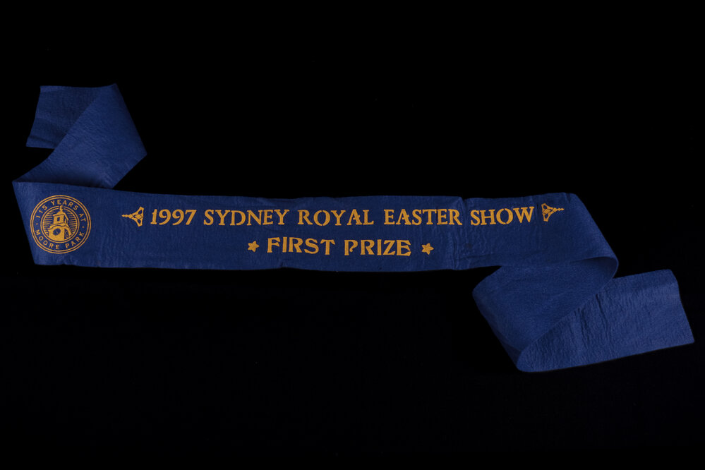 First Prize Ribbon, 1997