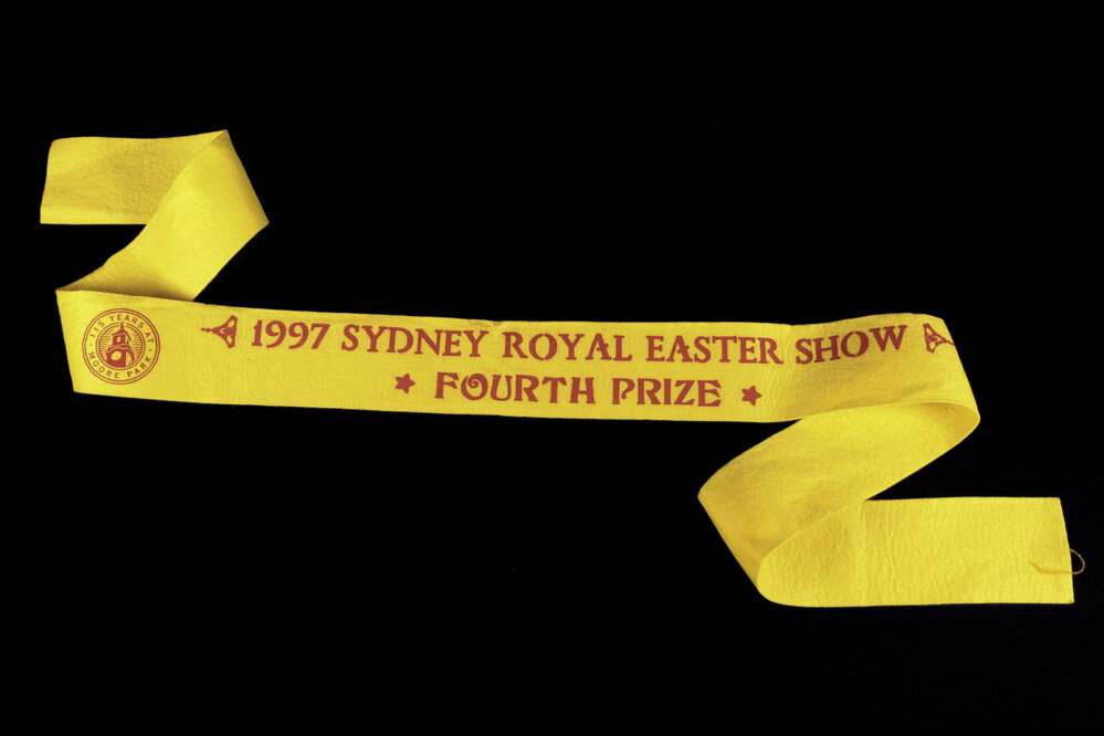 Fourth Prize Ribbon, 1997
