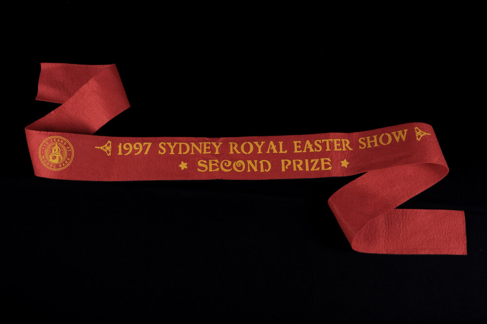 Second Prize Ribbon, 1997