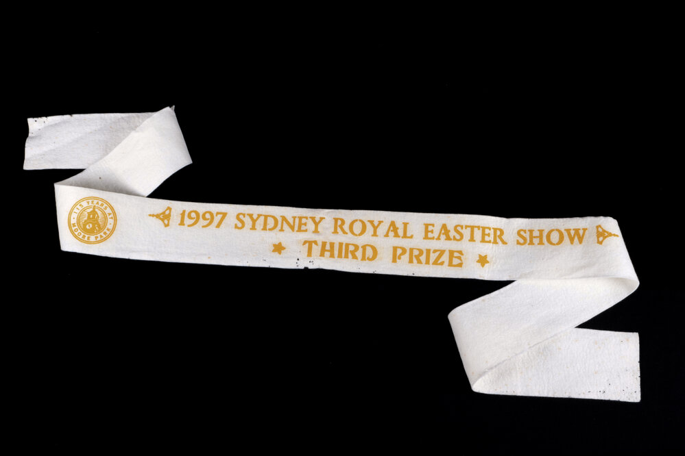 Third Prize Ribbon, 1997