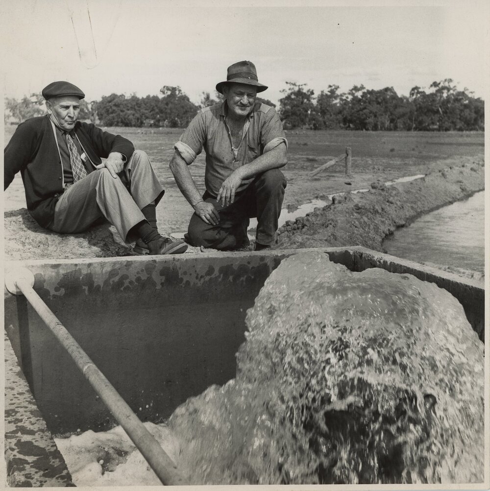 Filling a Bore, c.1950