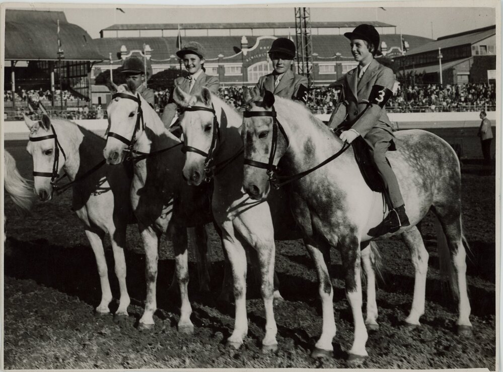 Girl Riders, c.1949-1953