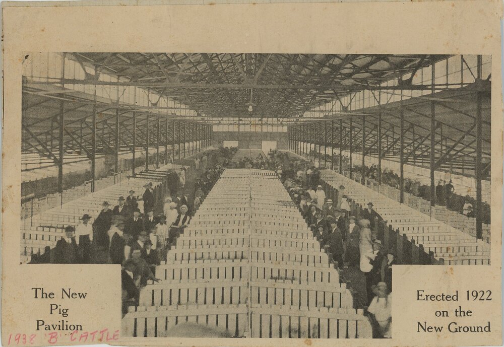 New Pig Pavilion, c.1922