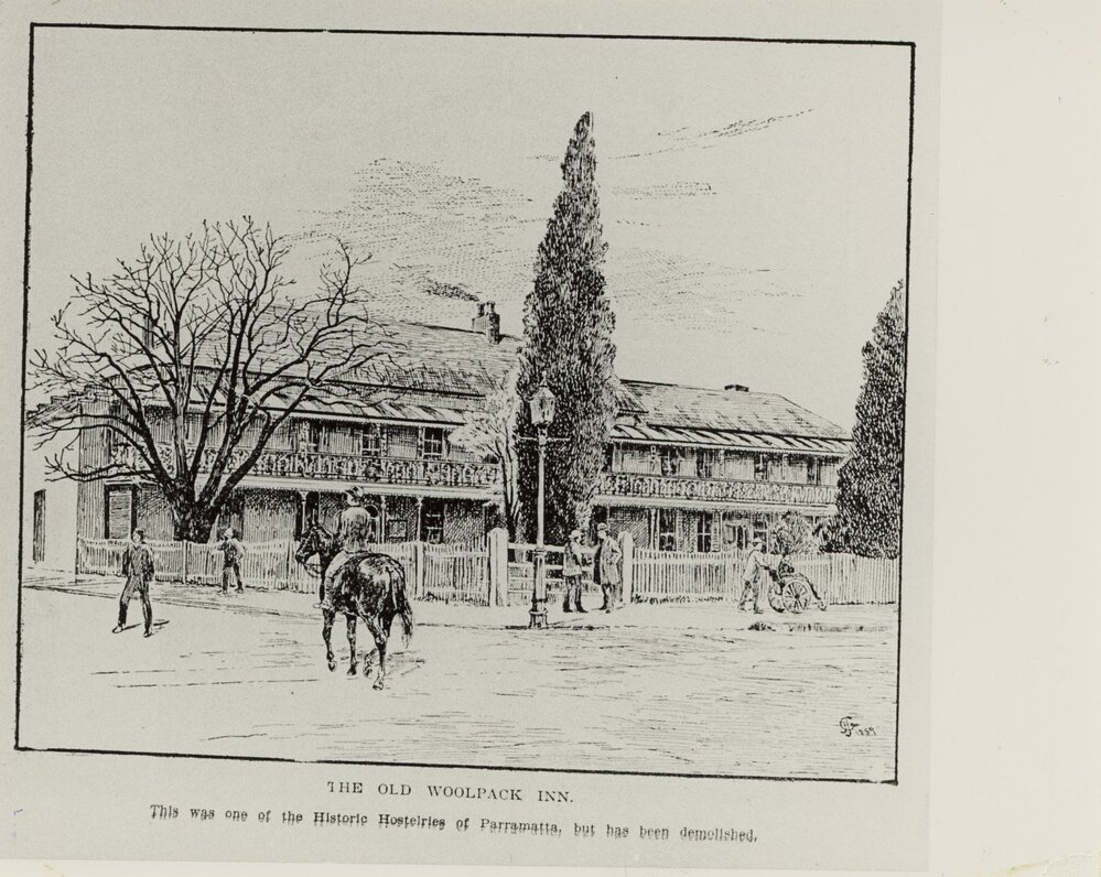 The Old Woolpack Inn, c.1920