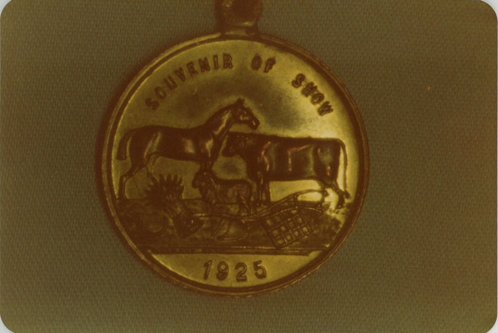 Medal Souvenir of Show, 1925