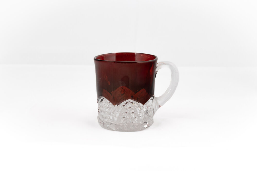Souvenir Glass Teacup, 1924