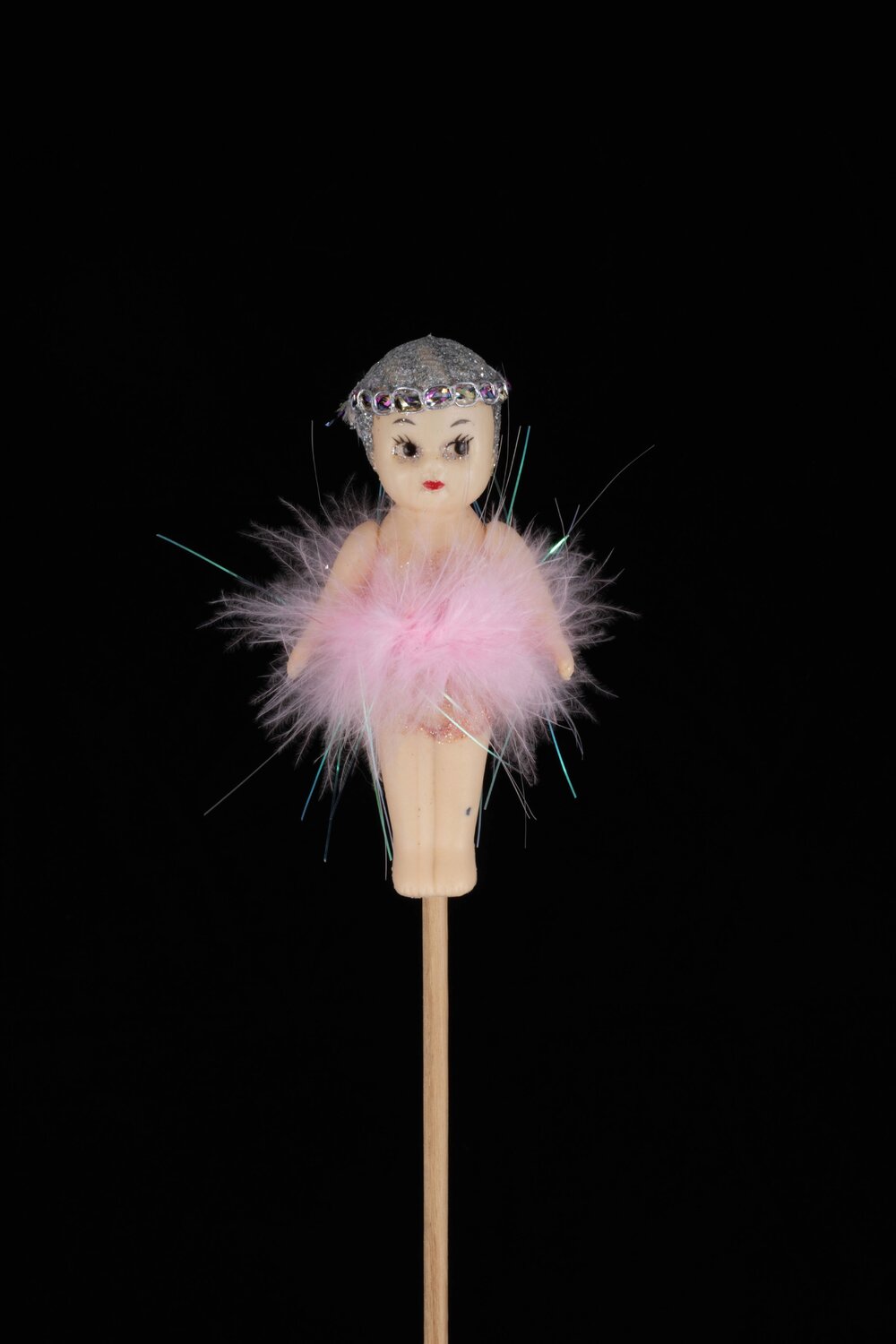 Pink Kewpie Doll on Stick, 2006
