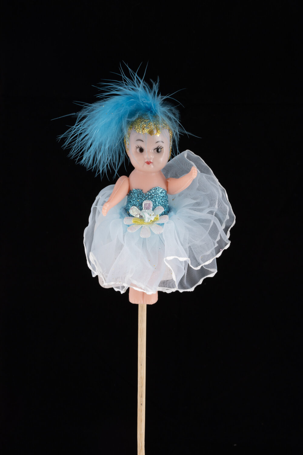 Blue Kewpie Doll on Stick, 2009