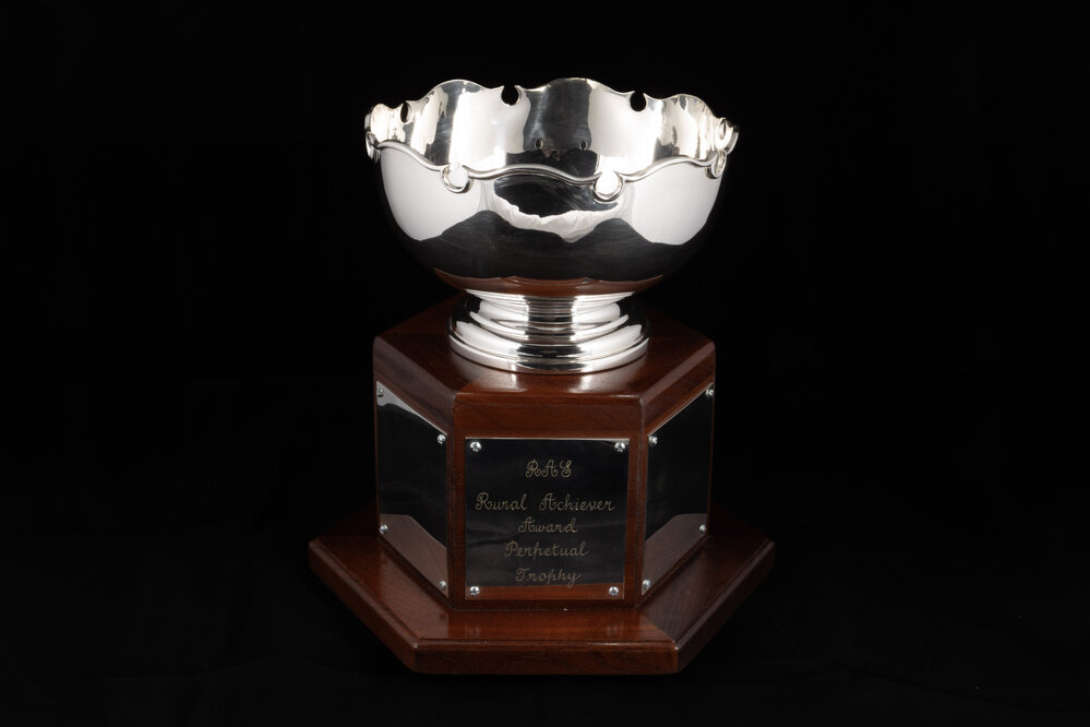 RAS Rural Achiever Award Perpetual Trophy