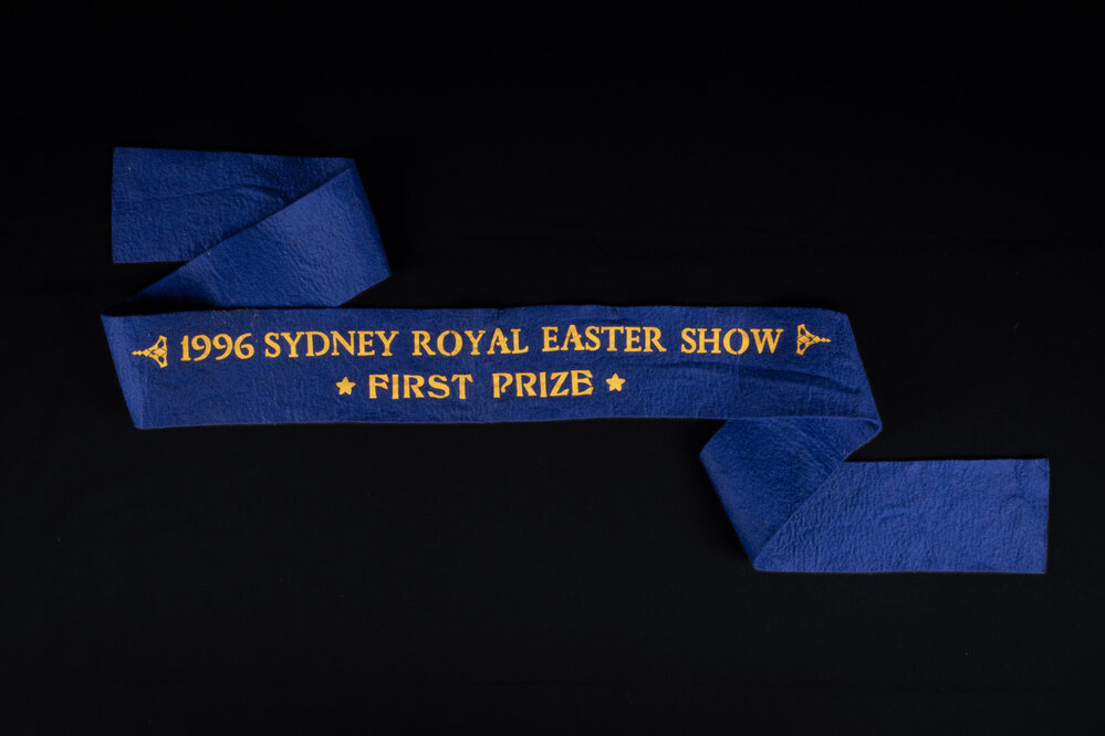 First Prize Ribbon, 1996