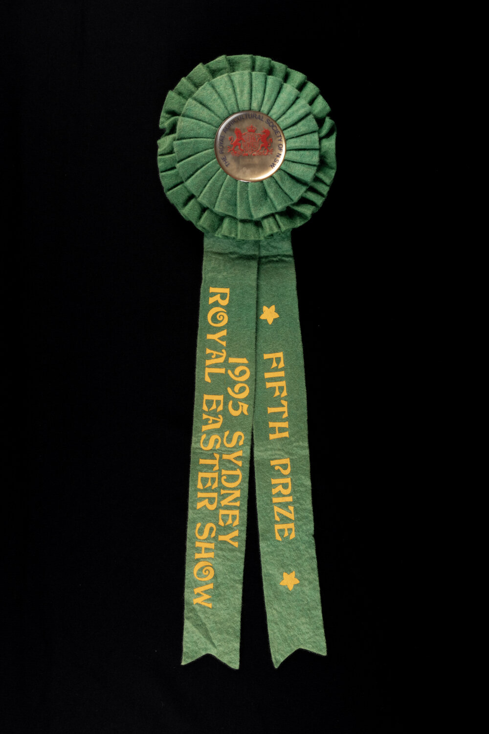Fifth Prize Rosette, 1995