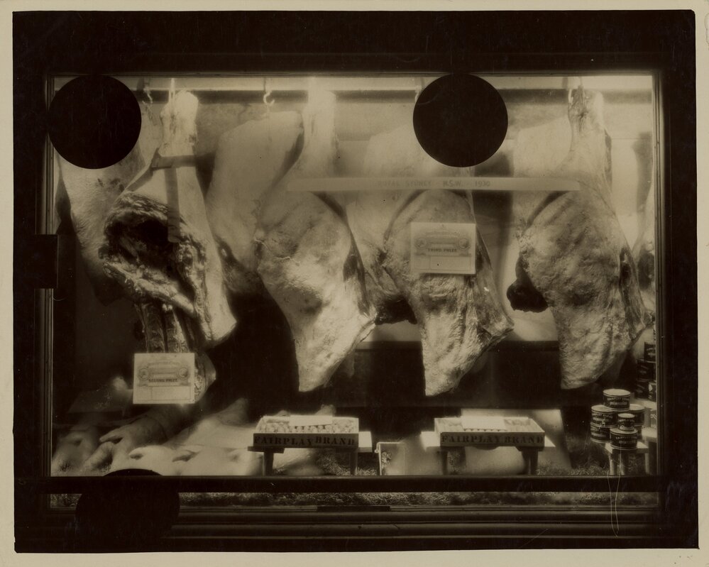 Carcass Display at the Royal Easter Show, 1932