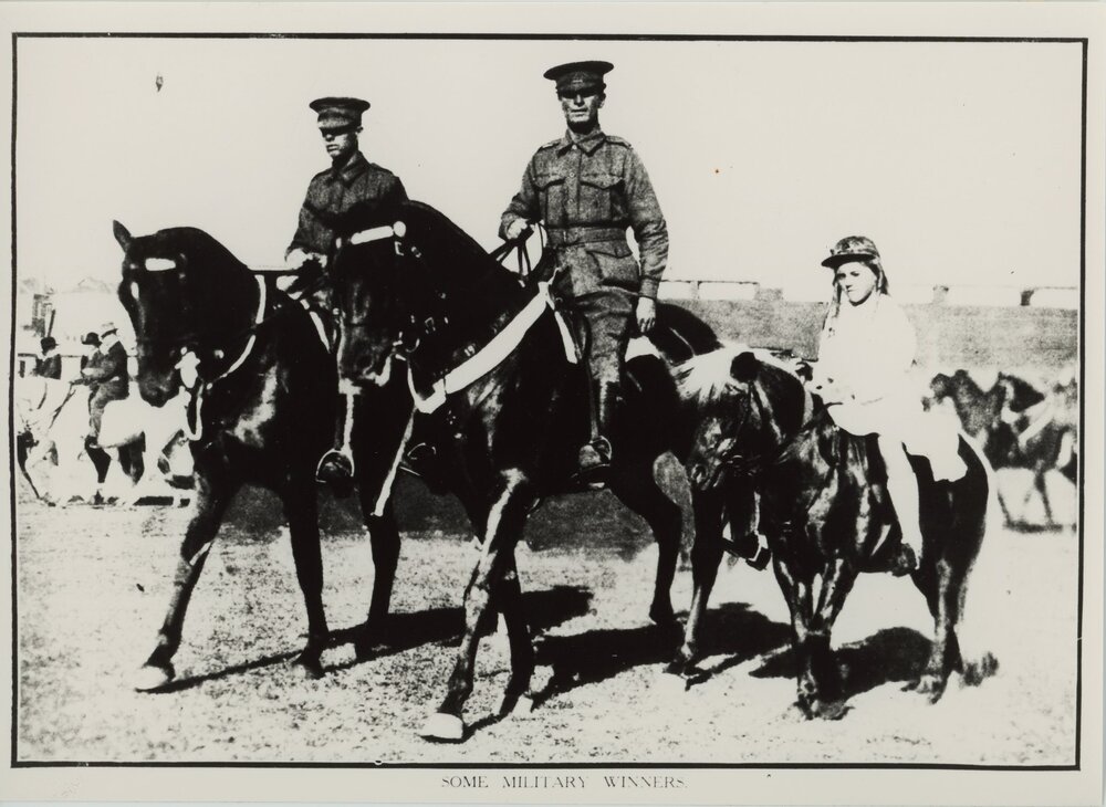 'Remounts' Compete at the Show, 1917