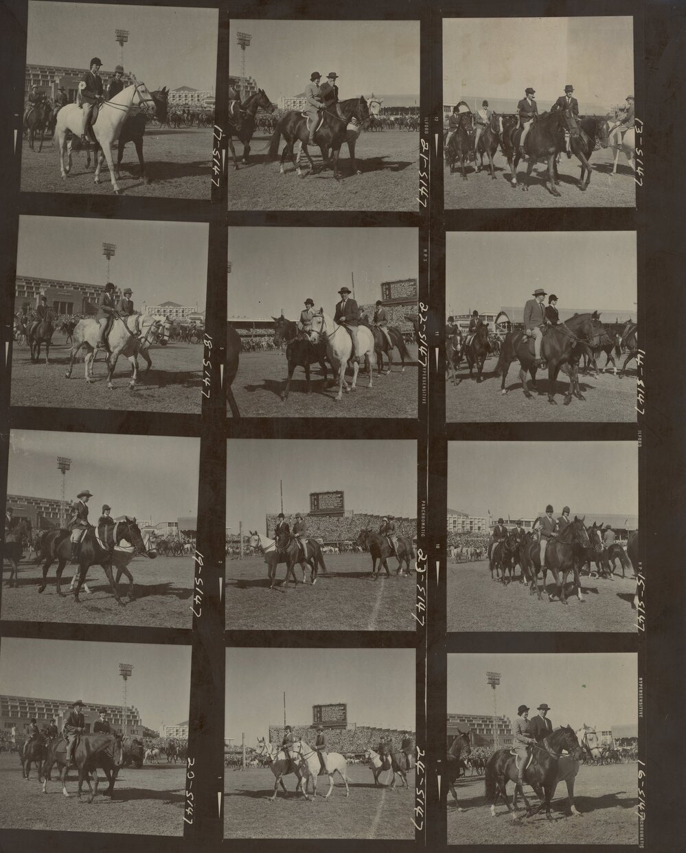 Horses and Riders at the Show, c.1950