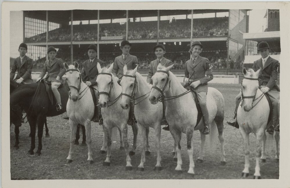 Pony Club in the Main Arena, 1953