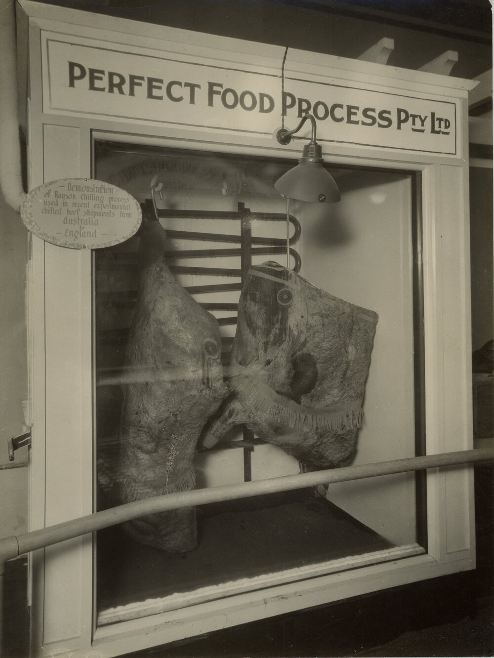 Demonstration of Rayson Chilling Process, c.1930