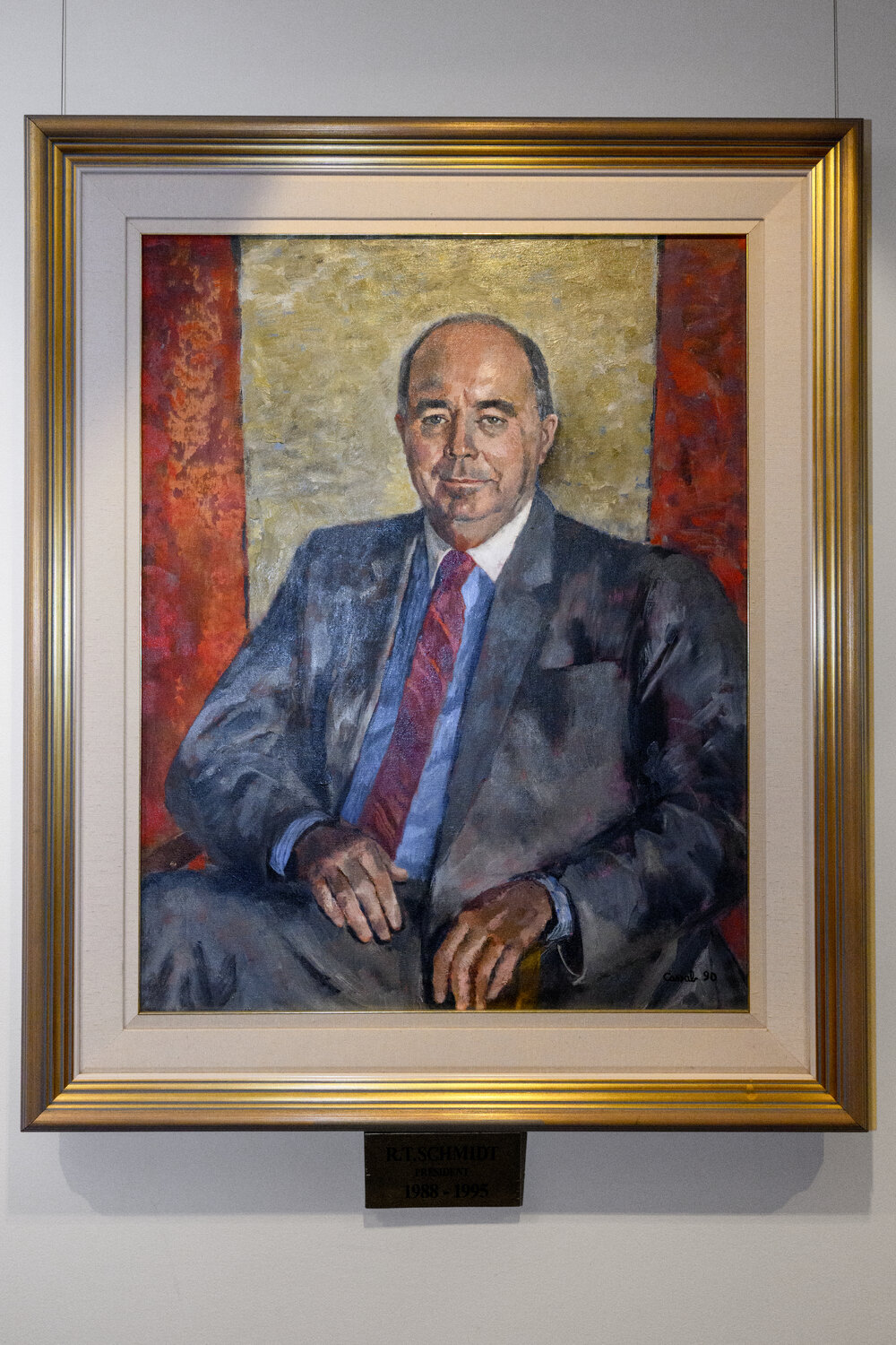 Portrait of R T Schmidt