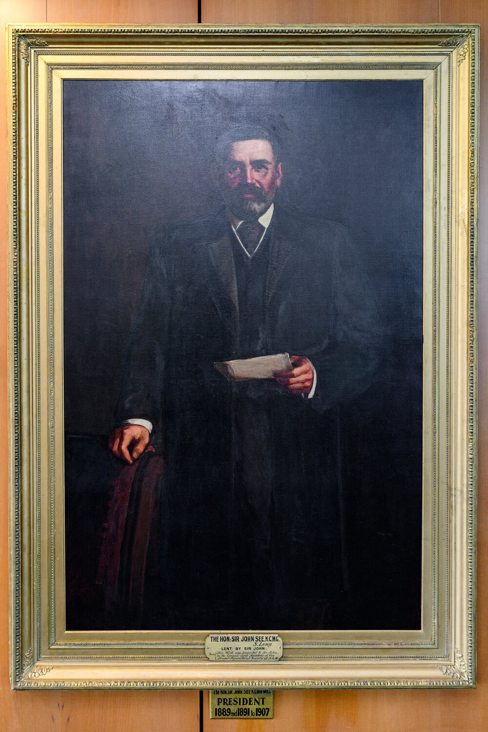 Portrait of Sir John See