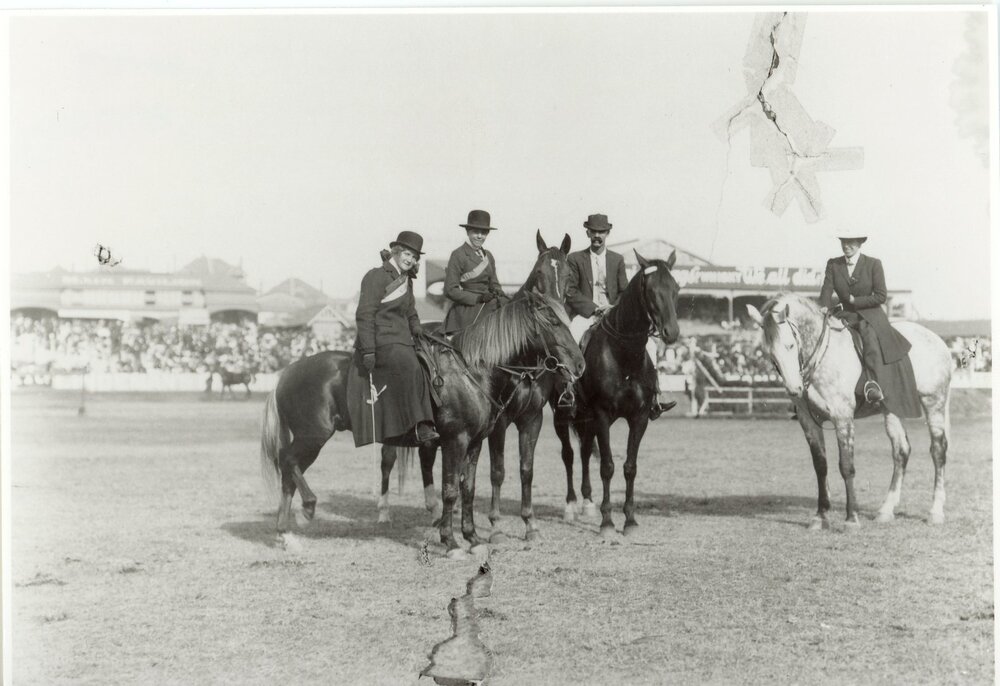 Horse Riders on Main Arena, c.1900-1920