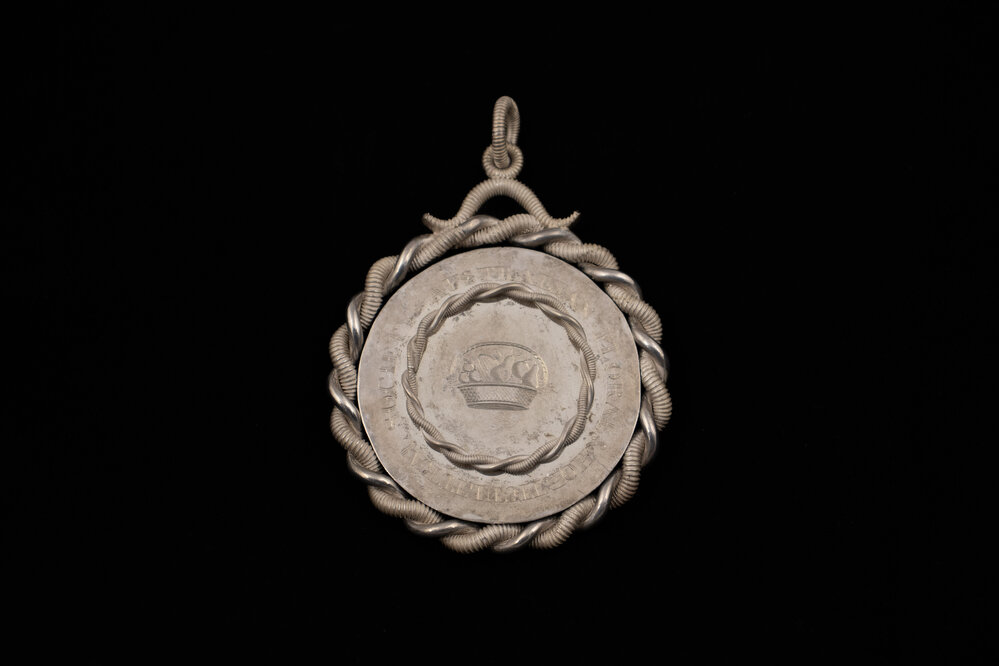 Medallion Awarded to Dr Ramsay for Apples, 1842