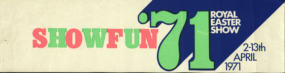 'Showfun' Poster, 1971