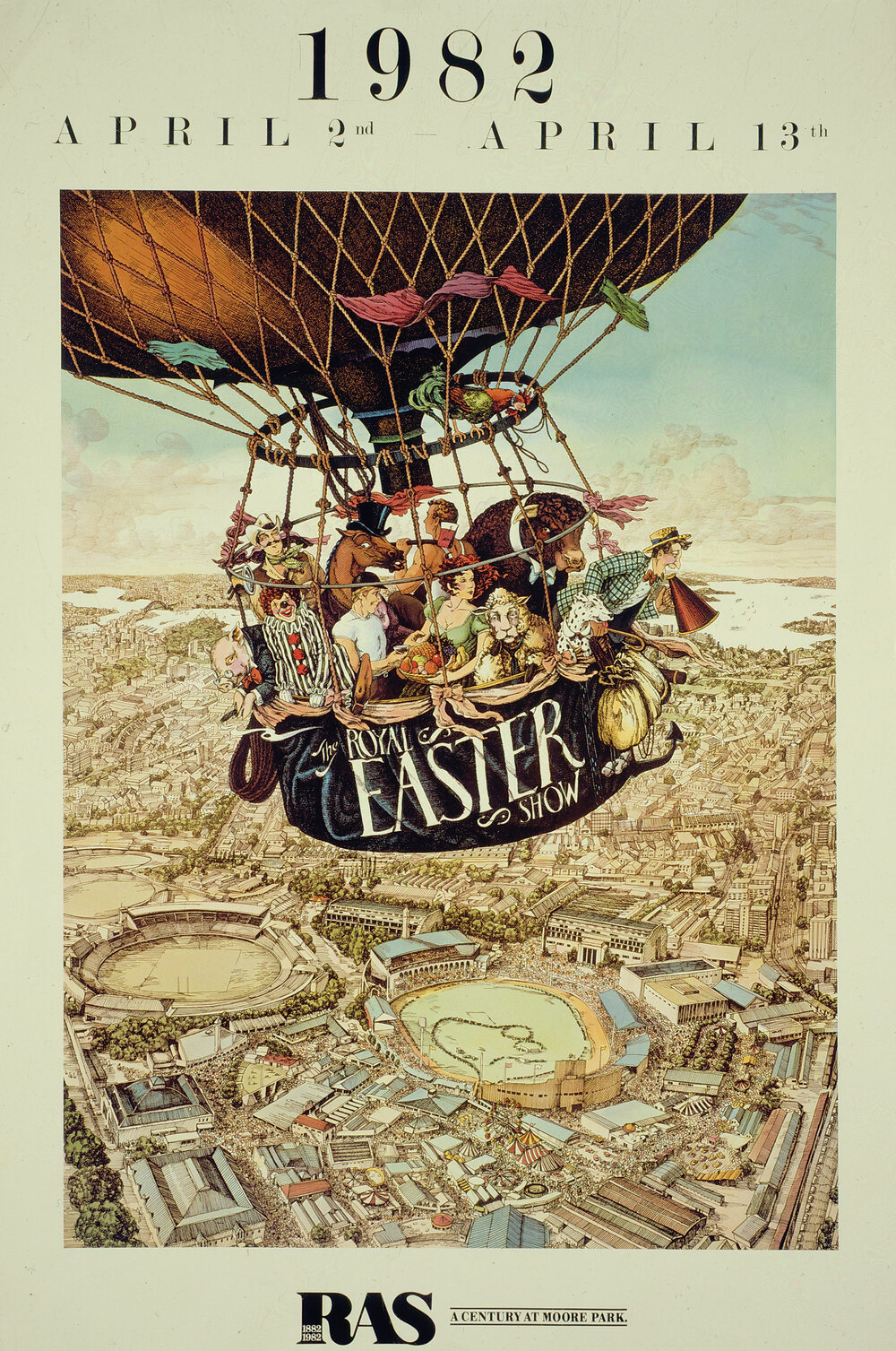 'A Century at Moore Park' Show Poster, 1982