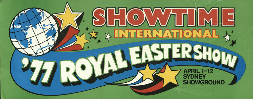 'Showtime International' Poster, 1977
