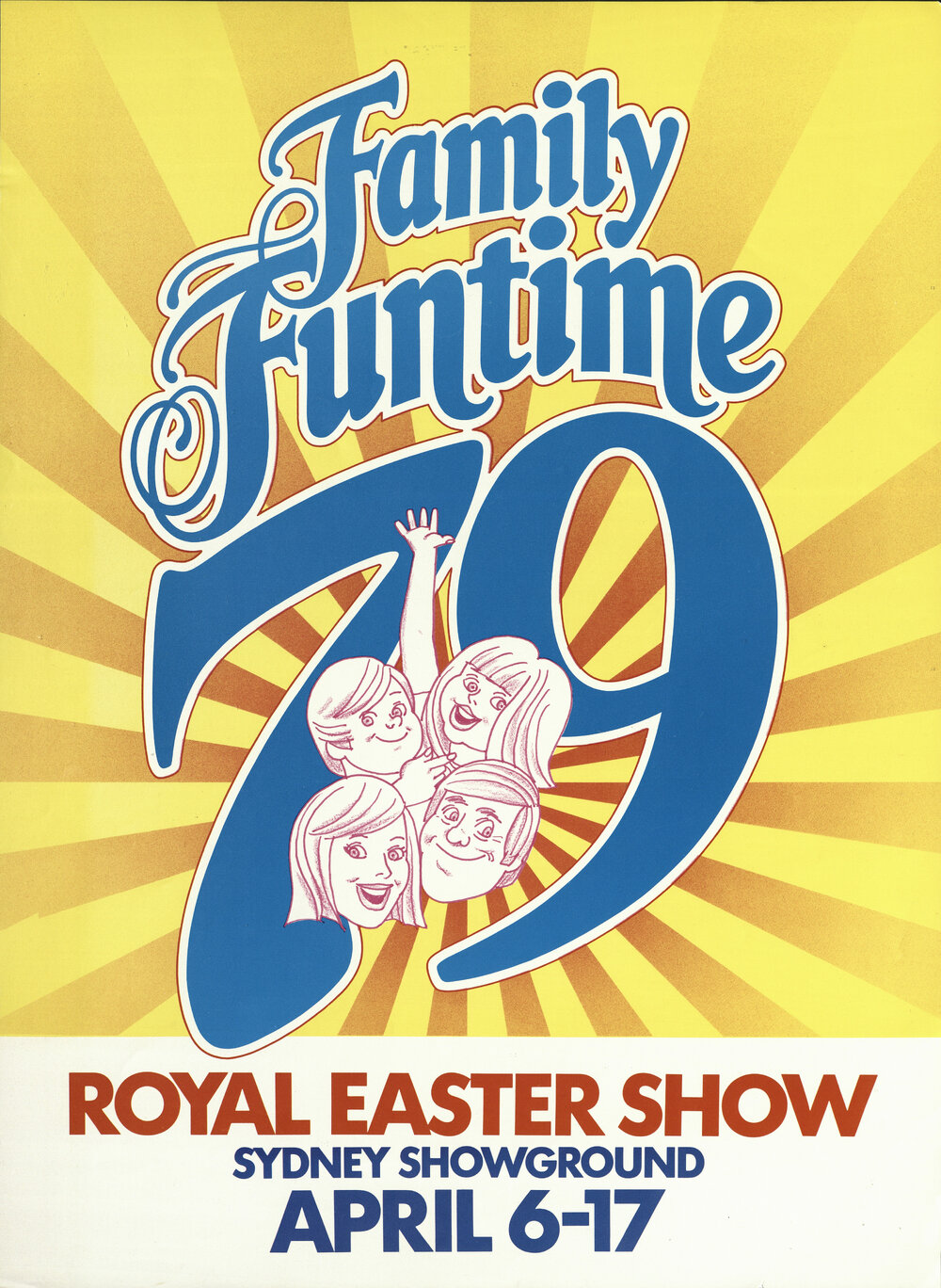 'Family Funtime 79' Show Poster, 1979