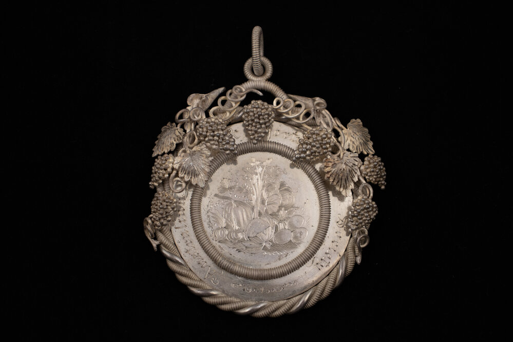 Medallion Awarded to Dr Ramsay for Table Grape, 1842