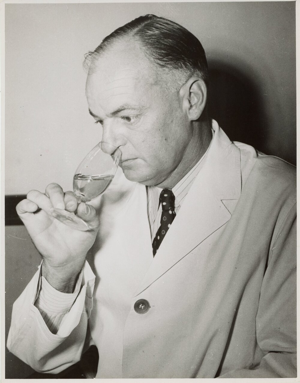 Wine Judging - Testing Bouquet, 1951