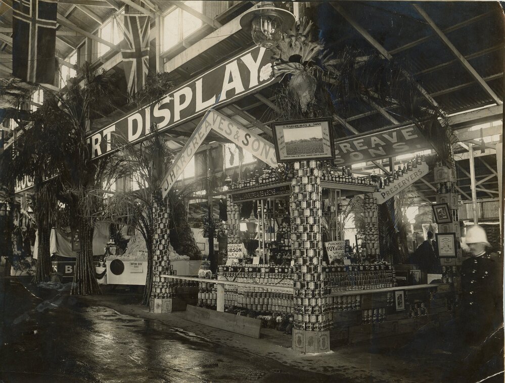 Stand for J Hargreaves &amp; Sons at District Courts, c.1940