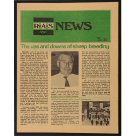 RAS News, July 1974