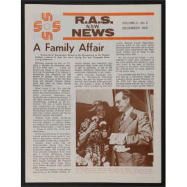 RAS News, December 1975
