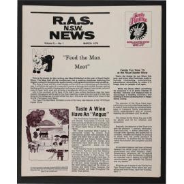 RAS News, March 1979