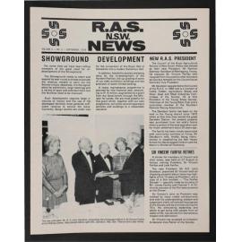RAS News, September 1979